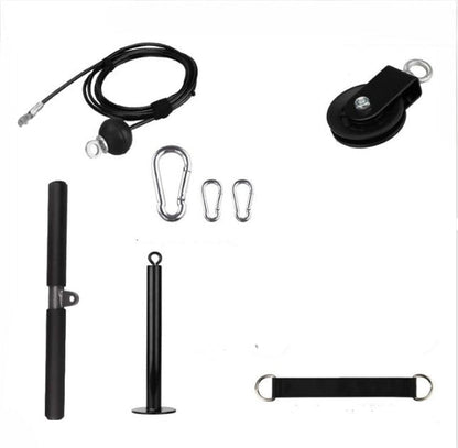 Home Gym Pulley System – Fixed Gantry Cable Block for Weight Lifting, Core Training and Full Body Resistance Workouts