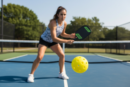 Outdoor Pickleball Balls – 40-Hole High-Performance Durable Pickleballs for Training, Practice Sessions, Recreation and Tournament Play