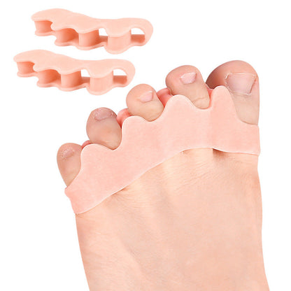 Silicone Toe Separators and Bunion Protectors – Soft Gel Toe Stretchers for Pain Relief, Foot Alignment and Everyday Comfort.