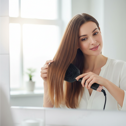 Electric Scalp Massaging Brush – Laser Hair-Care Comb and Massage Tool for Scalp Stimulation, Relaxation and Convenient At-Home Grooming Routines