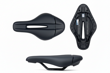 Printed Bike Saddle – 3D  Lightweight MTB and Road Bicycle Seat for Triathlon, Racing and Long Distance Comfort