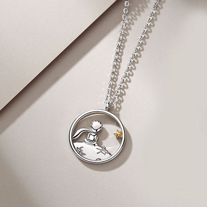 Fox Couple Necklace – Creative Pendant Jewelry with Romantic Clavicle Chain Design for Couples, Weddings, Anniversaries and Special Gifts
