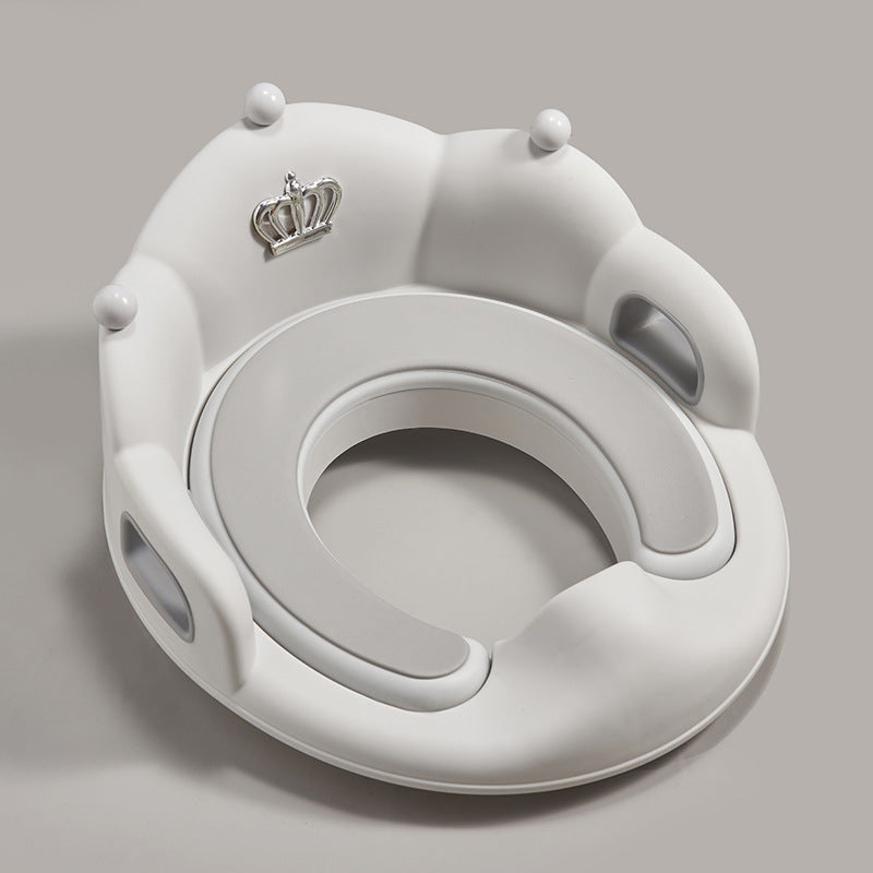 Portable Toddler Toilet Seat - Crown Design Potty Training Cushion for Safe Travel and Comfortable Toilet Learning