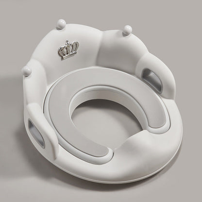 Portable Toddler Toilet Seat - Crown Design Potty Training Cushion for Safe Travel and Comfortable Toilet Learning