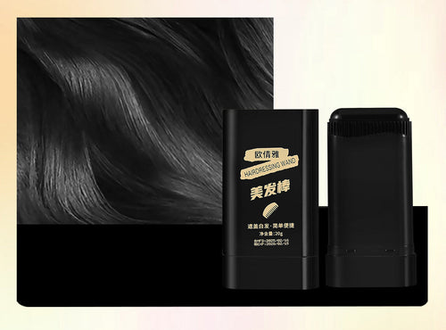 Temporary Hair Color Touch Up Stick-Instant Gray Coverage Pen for Hair and Beard Coloring Anywhere Anytime