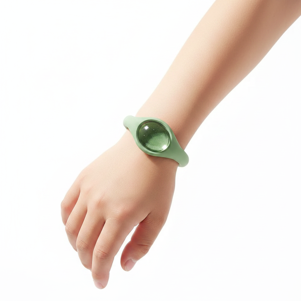 Anti-Mosquito Bracelet – Waterproof Sweatproof Plant-Oil Insect Repellent Wristband for Camping, Hiking, Travel and Outdoor Bug Protection