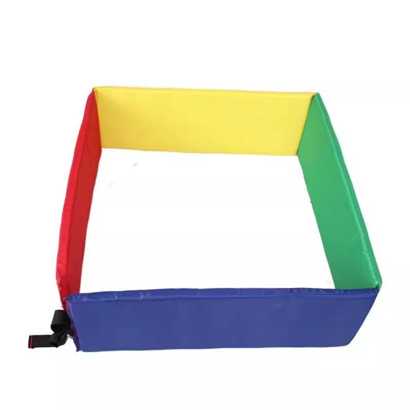 Foldable Jumping Grid Game - Indoor Outdoor Coordination Training Toy for Children's Exercise and Early Learning Activities