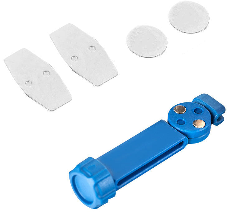 Bike Disc Brake Pad Spreader Tool – 360° Rotating Steel Piston Reset Tool for Hydraulic Brake Caliper Maintenance and Repair