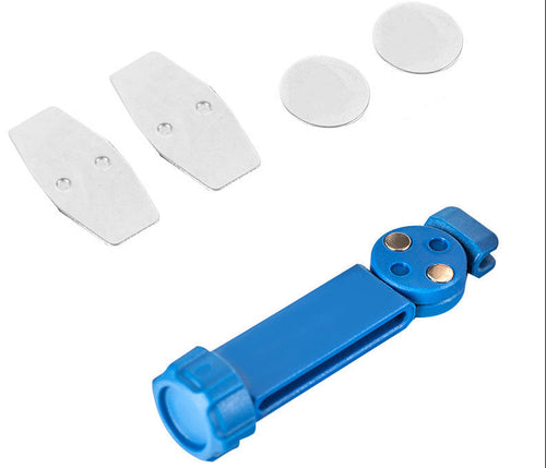 Bike Disc Brake Pad Spreader Tool – 360° Rotating Steel Piston Reset Tool for Hydraulic Brake Caliper Maintenance and Repair