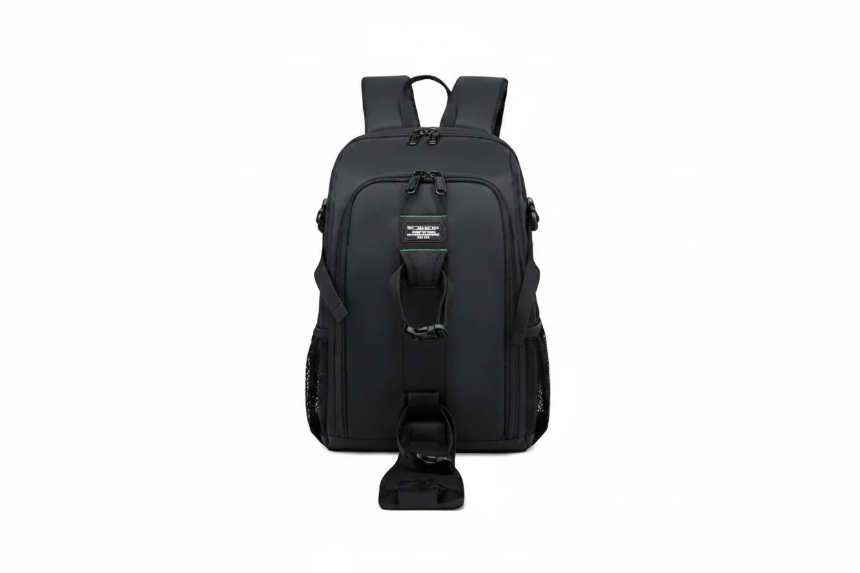 Waterproof Photography Backpack-Large Capacity DSLR Camera Bag with Tripod Holder for Travel Photography and Outdoor Adventures