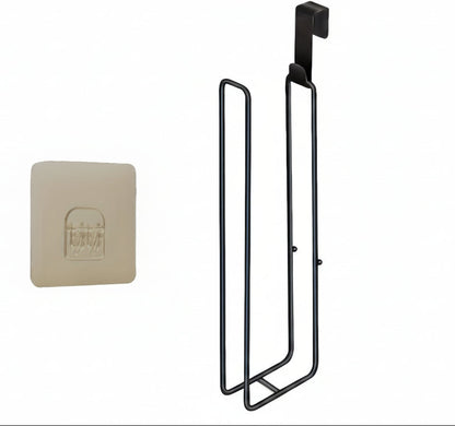 Bathroom Toilet Paper Holder – Over the Tank Storage Organizer with Extra Roll Capacity for Small Bathrooms and Restrooms