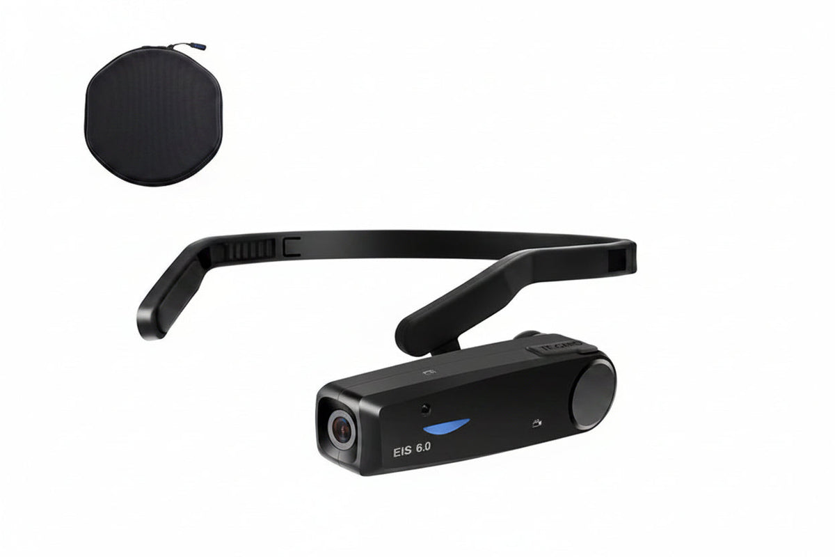 Ordro EP6 PLUS 4K Vlog Camera – Wearable WiFi Camcorder for YouTube, POV Recording and Content Creation