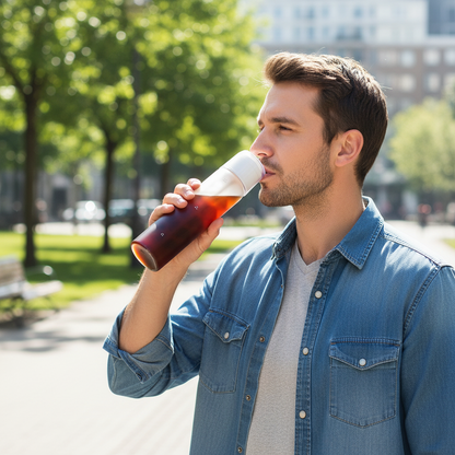 Portable Cold Brew Coffee Maker – 750ml/550ml Glass Pitcher for Iced Coffee, Tea and Juice with Barista Brewing Accessories