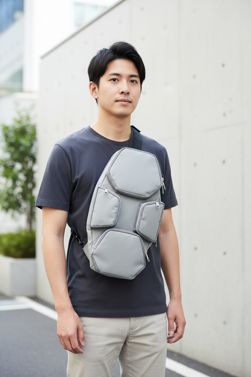 Anime Robot Crossbody Bag – Large Capacity Cartoon Shoulder Bag for Teens, Collectors, Daily Use and Travel
