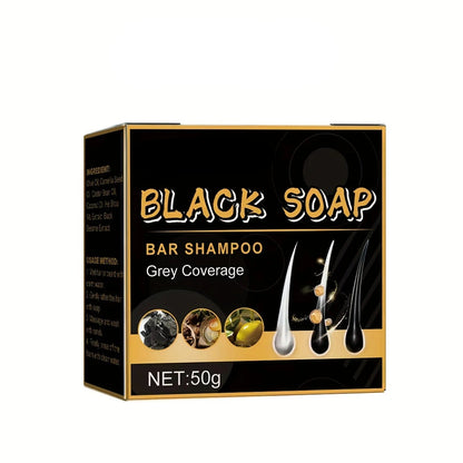 Polygonum Hair Care Soap Set-Nourishing Anti Dandruff Shampoo Bar for Healthy Scalp Hair Repair and Dark Hair Support