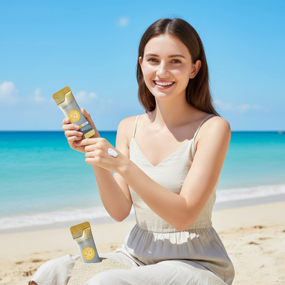 Sunscreen Stick – SPF90 Waterproof Sun Protection Balm for Daily Outdoor UV Defense and Skin Hydration