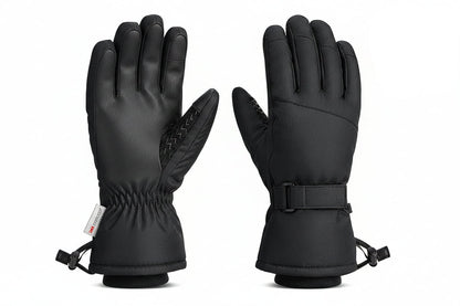 Winter Ski Gloves - Waterproof Windproof Thermal Snowboard and Motorcycle Riding Gloves for Men and Women, Lightweight Cold Weather Protection