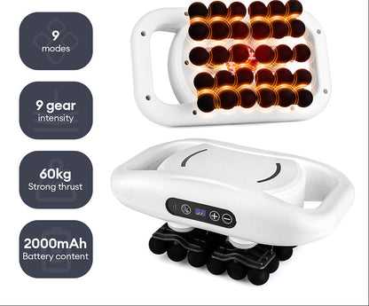 Head Massage Gun – 42 High Frequency Deep Tissue Percussion Massager for Neck, Back, Shoulders and Full Body Recovery