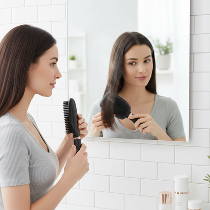 Electric Scalp Massaging Brush – Laser Hair-Care Comb and Massage Tool for Scalp Stimulation, Relaxation and Convenient At-Home Grooming Routines