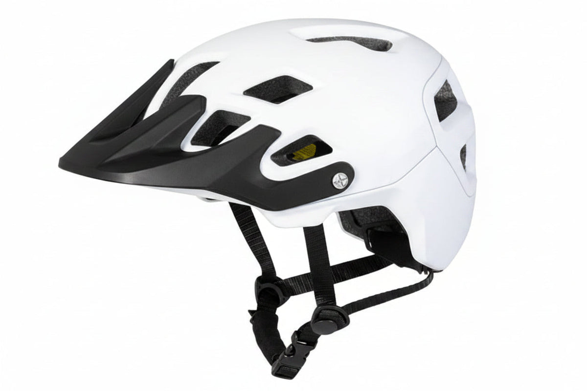 Rechargeable LED Cycling Helmet – Ultralight MTB Mountain and Road Bike Helmet for Men and Women with High-Visibility Safety Light