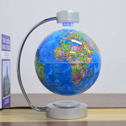 Magnetic Levitation Globe – 8-Inch Floating LED World Globe with Futuristic Display for Bedroom, Office, Home Decor and Educational Gifts