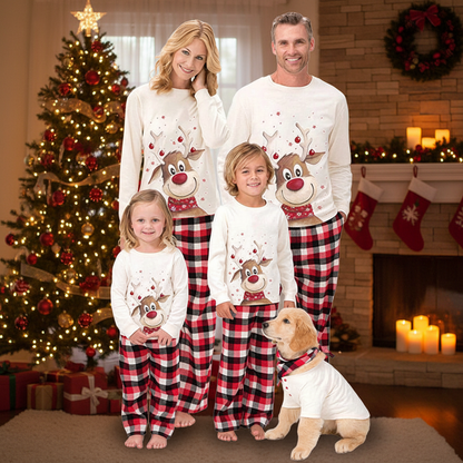 Family Matching Christmas Pajama Set – Coordinated Sleepwear for Mom, Dad, Kids and Baby Holiday Traditions