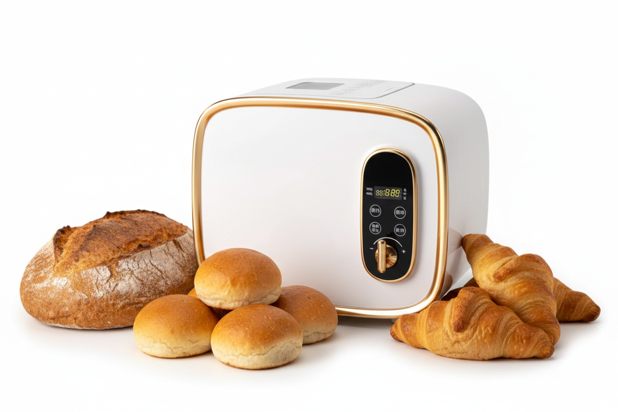 Smart Bread Maker – Fully Automatic Multifunction Bread Machine for Dough, Fermentation, Fruit Bread and Fresh Breakfast