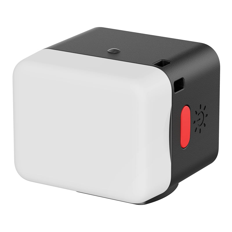 Mini Magnetic LED Light – 5600K Rechargeable Camera Fill Light with Cold Shoe Mount for Vlogging and Photography