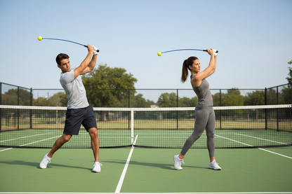 Portable Tennis Swing Trainer – Single Ball Practice Equipment for Beginners to Improve Serves, Accuracy and Stroke Technique