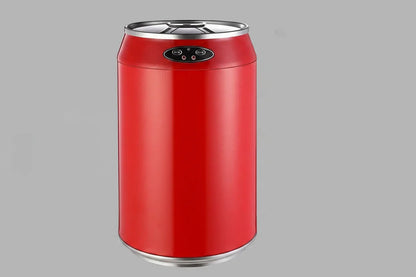 Automatic Round Waste Bin – Modern Hands-Free Trash Can with Lid for Bathroom, Bedroom, Kitchen and Stylish Home Organization