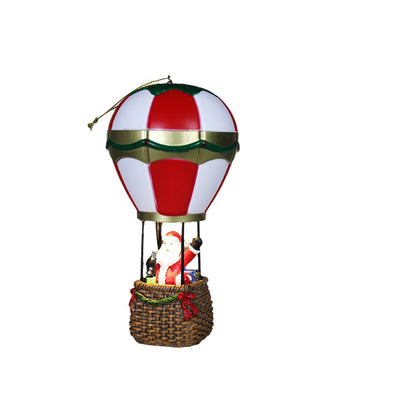 Christmas LED Resin Ornament-Glowing Santa Snowman Night Light Decoration for Holiday Displays and Festive Gifts