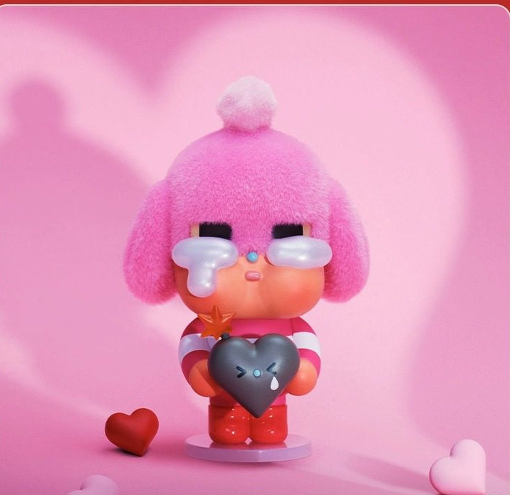 Crybaby Love Series Blind Box-Trendy Collectible Designer Toy for Valentine Gifts Surprise Unboxing and Display Decor