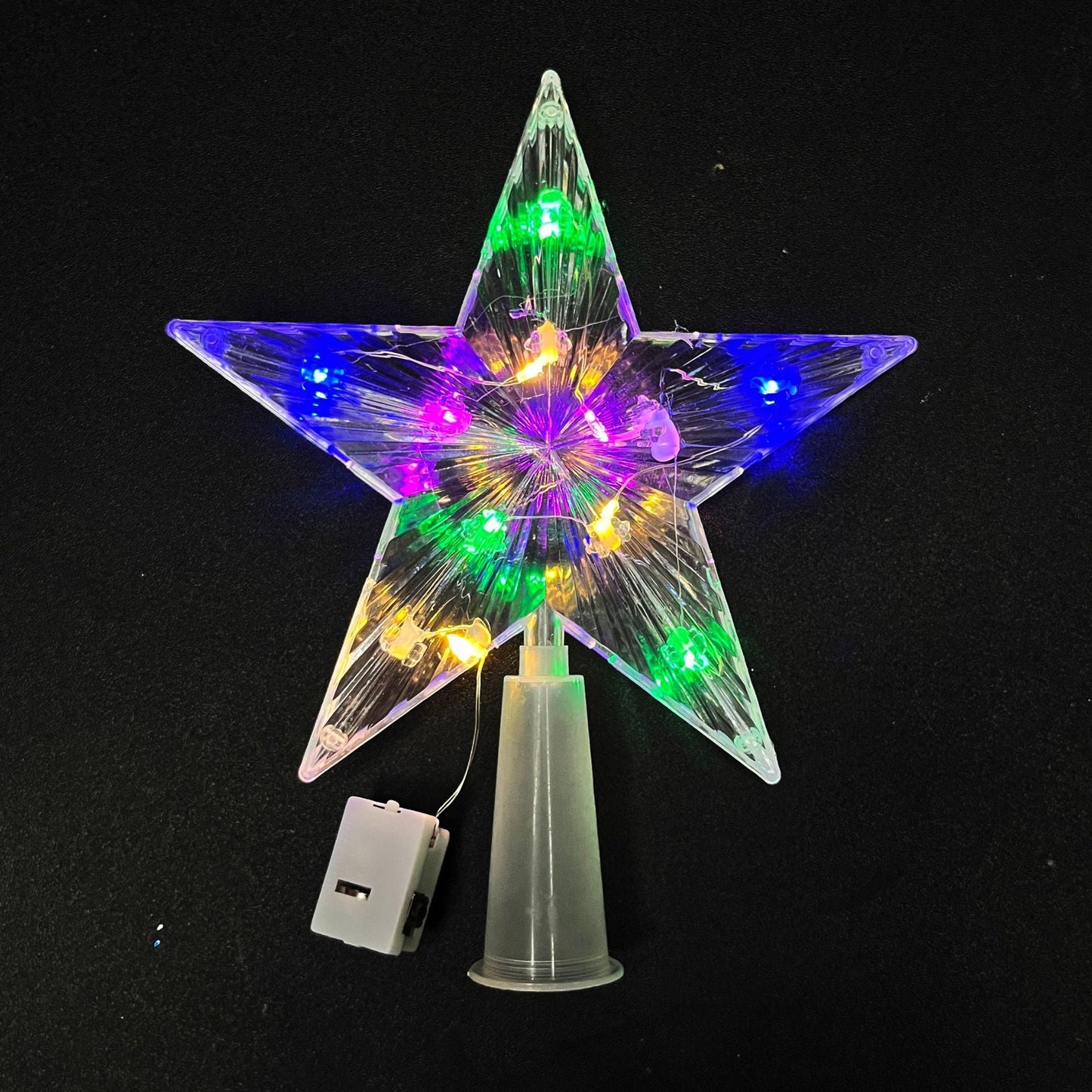 Glowing Star Christmas Ornament – Light Up Hanging Tree Pendant for Festive Holiday Decorations and Seasonal Home Displays