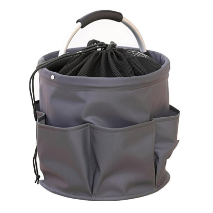 Large Capacity Folding Storage Organizer Bag – Utility Tote with Handle for Cleaning Supplies, Tools, Picnics and Daily Organization