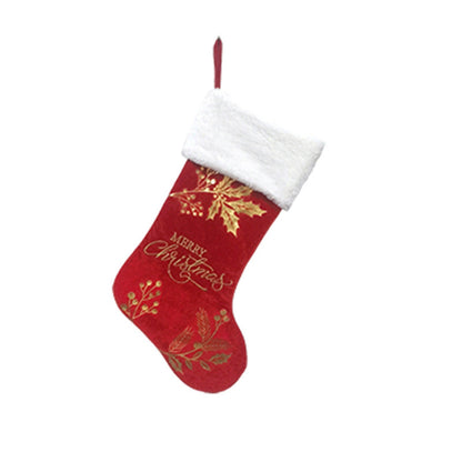 Christmas Mini Stocking Ornament Set – Candy Gift Boot Decorations for Trees, Fireplaces and Holiday Displays