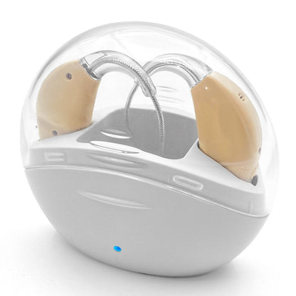 Rechargeable Hearing Aids for Seniors – Portable Wireless Magnetic Charging Sound Amplifiers with Comfortable Design for Everyday Hearing Support
