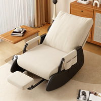 White with Footrest