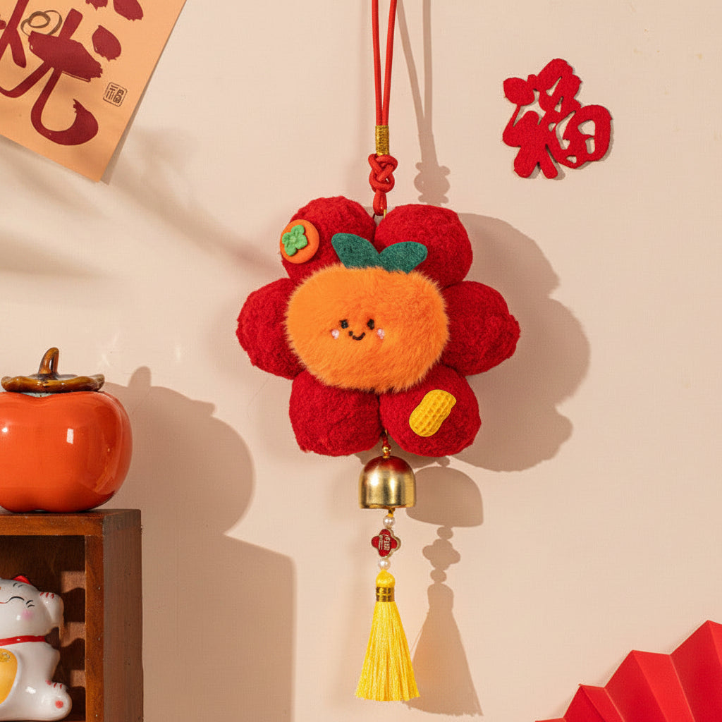 Chinese New Year Horse Hanging Decor – Spring Festival Door Pendant for Lucky Home, Office and Party Decorations