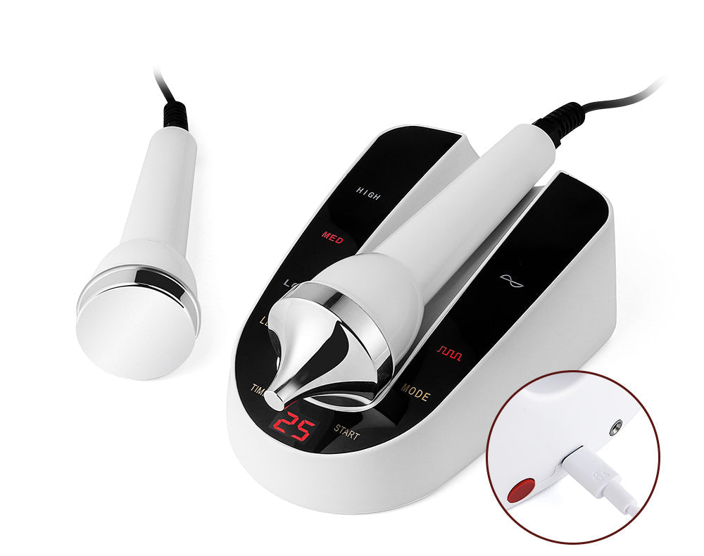 Ultrasonic Beauty Machine – High Frequency Facial Massager for Skin Tightening, Anti Aging and Professional Home Spa Treatments