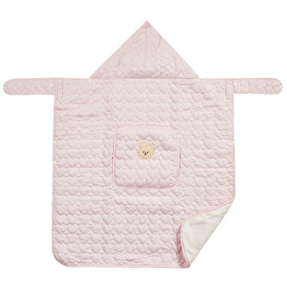 Fleece Baby Sling Cover – Hooded Infant Carrier Blanket for Warm Winter Travel and Newborn Protection