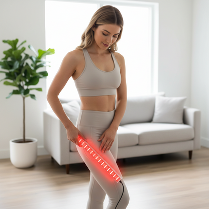 Full-Body Red Light Therapy Lamp – Portable Near-Infrared LED Panel for Home Beauty Care, Relaxation, Recovery Routines and Targeted Light Sessions