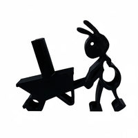 Wheelbarrow Gardener Bookend