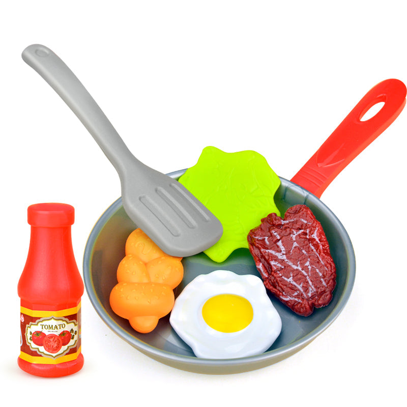 Pretend Cooking Kitchen Toy Set - Educational Roleplay Accessories for Kids Creative Learning and Imaginative Play