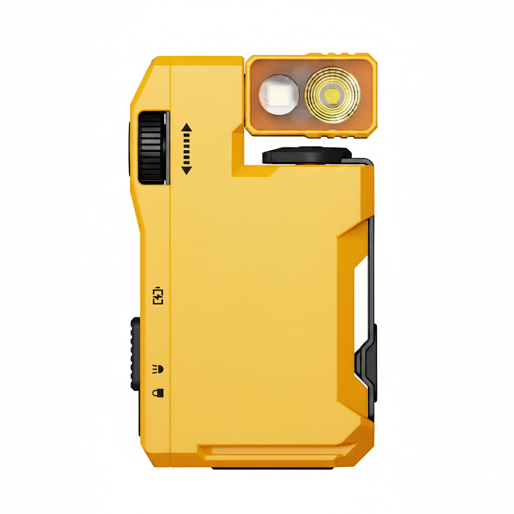 Portable Magnetic EDC Flashlight – 400 Lumen USB-C Rechargeable LED Work Light with Strong Magnet for Camping and Emergency Use