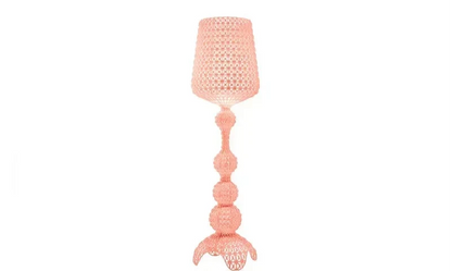 Italian Acrylic Floor Lamp – Designer Hollow Goblet LED Standing Light for Living Room, Bedroom and Luxury Interior Decor