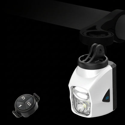 Rechargeable Bicycle Headlight – 1900LM USB Bike Front Light with Power Bank Function for Safe Night Cycling