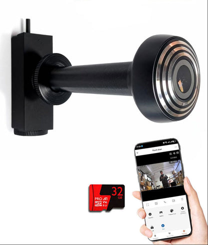 Smart Video Peephole Camera – WiFi Door Viewer with Motion Detection, ONVIF RTSP and Home Security Monitoring