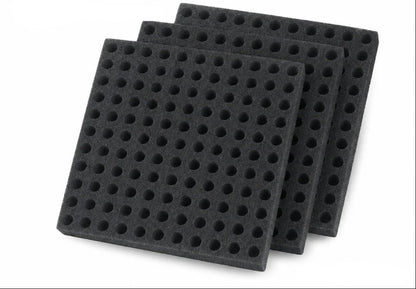 Hydroponic Grow Sponge Set – 100-PieceSoilless Seedling Plugs for Nursery Trays, Vegetable Propagation, Indoor Gardens and Reliable Seed Starting