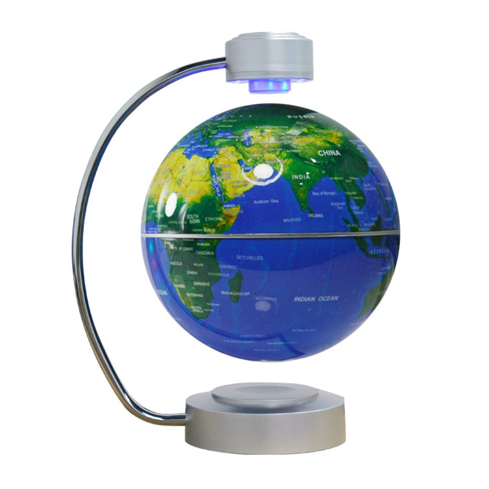 Magnetic Levitation Globe – 8-Inch Floating LED World Globe with Futuristic Display for Bedroom, Office, Home Decor and Educational Gifts