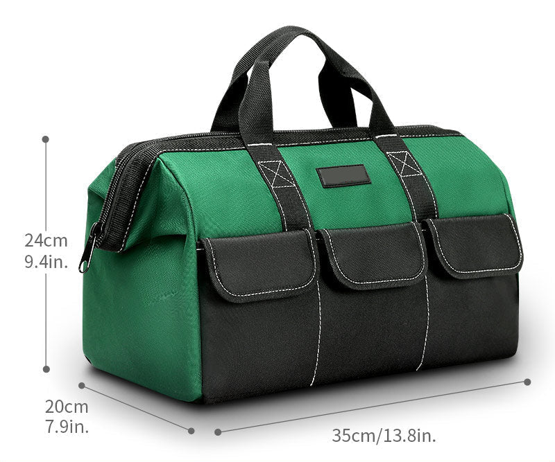 Heavy Duty Tool Bag-Large Capacity Wear Resistant Organizer for Portable Storage and Easy Tool Management